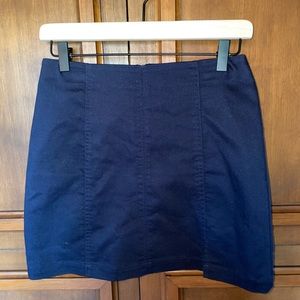 Forever 21 Paneled Denim Mini Skirt